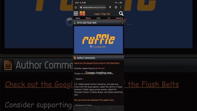 Cara main flash belt Kamen rider di android 10 - 11 (Tutorial game) смотреть онлайн
