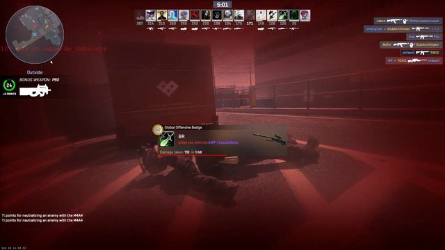 Counter-Strike 2 (CS2) - De_Nuke FFA Deathmatch #1 смотреть онлайн