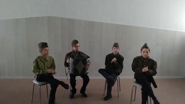 «На привале» по произведению А. Твардовского «Василий Теркин». смотреть онлайн