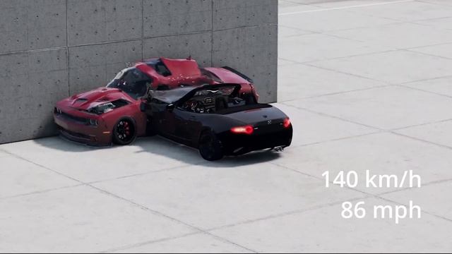 MAZDA MX-5 MIATA vs DODGE CHALLENGER смотреть онлайн