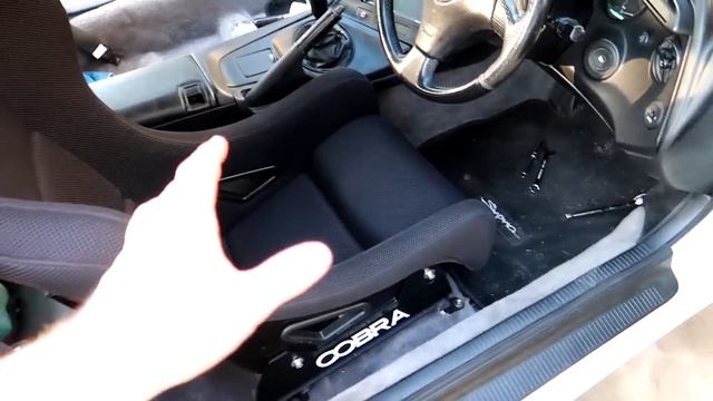 Finally Putting Racing Seats In The Supra!!! смотреть онлайн