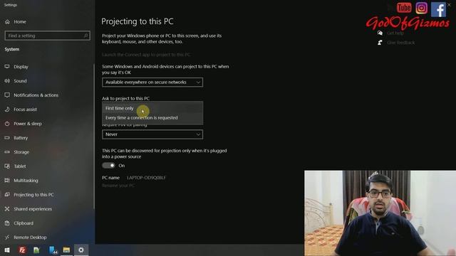 [How to] enable and cast/mirroring your mobile screen to Windows 10 смотреть онлайн