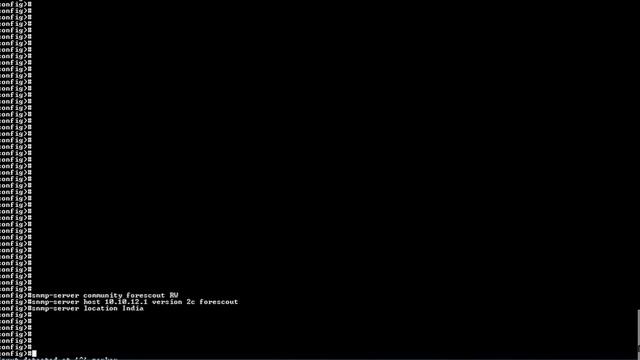 Cisco Switch SNMP V2 Configuration смотреть онлайн