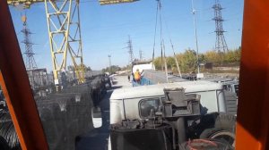 КРАЯН КС 557кр работа через кабину