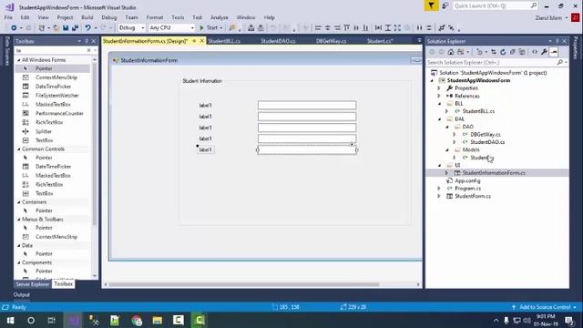 Windows Form Application in asp.net using c# part 3 смотреть онлайн