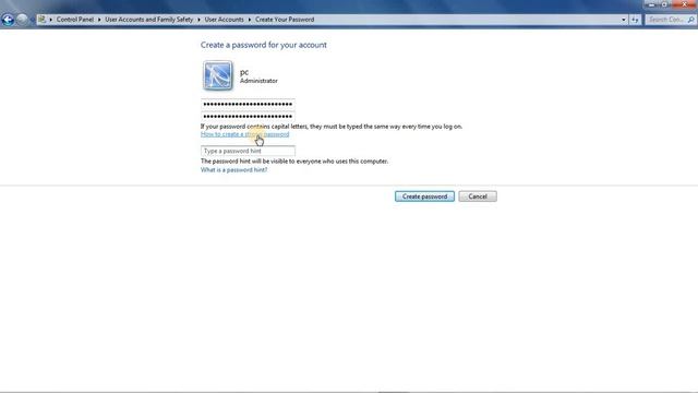 How to create a very strong password in Windows 7 Ultimate Important Video Watch End смотреть онлайн