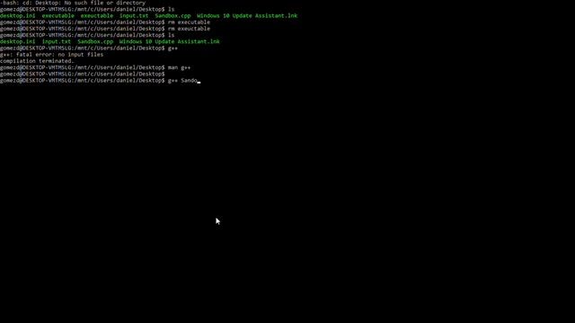 Using The C++ Compiler (g++) смотреть онлайн