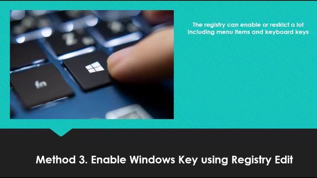How to Fix the Windows Key Not Working on PC or Laptop Windows 10 смотреть онлайн