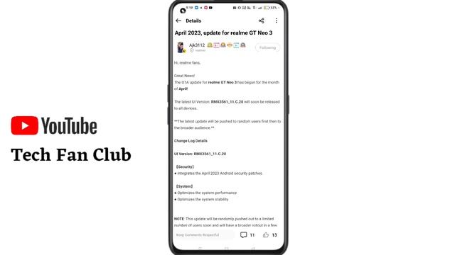Realme UI Update | Realme UI 4.0 Stable Update April 2023 | Upcoming Updates & Features смотреть онлайн