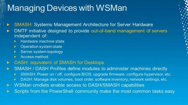 Tech·Ed North America 2011 Windows Server 2008 R2 Tips for Automating the Breadth of Your IT Enviro смотреть онлайн