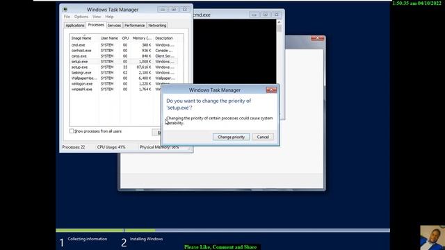 How to install Window Server 2012 using VMware смотреть онлайн