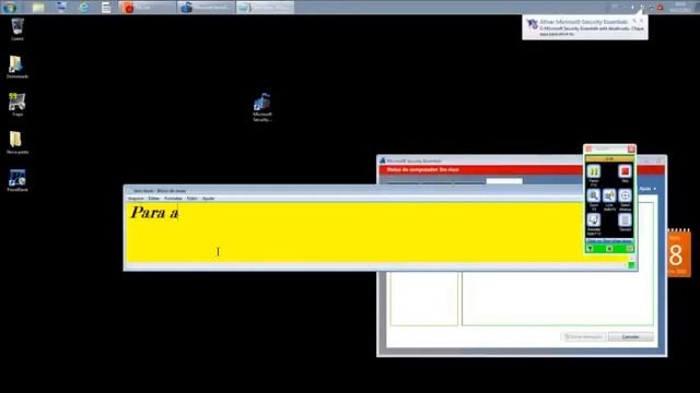 Como desativar anti-vírus Microsoft Security Essentials смотреть онлайн