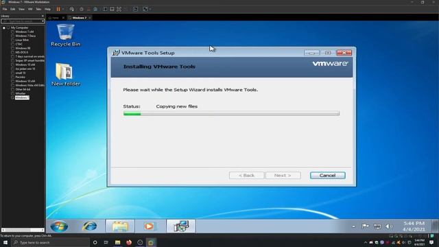 How to install Windows 7 on VMWare смотреть онлайн