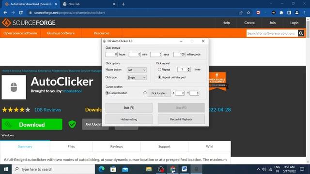 How to download OP Auto Clicker for PC ( Works in games ) смотреть онлайн