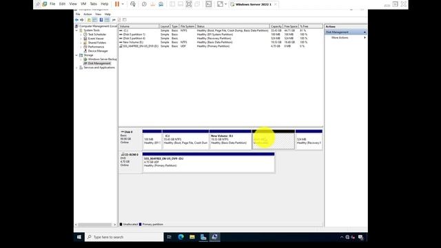 How to Mount Partition with NTFS Folder in Window Server 2022 смотреть онлайн
