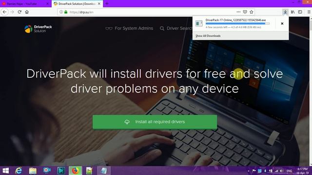 Driver pack Solution for all PC's смотреть онлайн