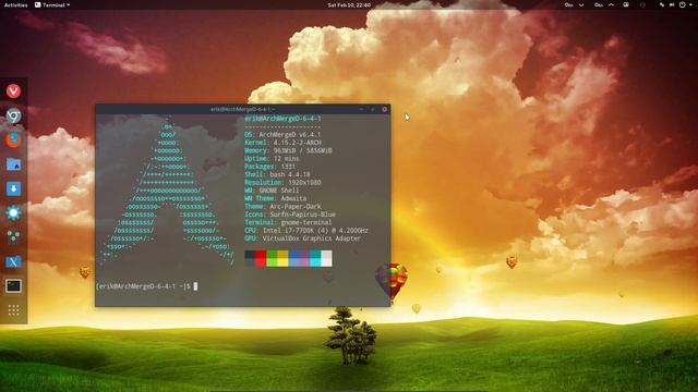 ArchMerge : 284 tweaking your gnome-terminal - transparency смотреть онлайн