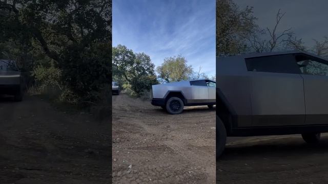 Tesla Cyber Truck 2023 Off-road Test Drive | 3 Cars | Is it Really Worth? смотреть онлайн