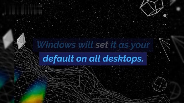How to Set a Different Wallpaper on Each Monitor in Windows 10? смотреть онлайн
