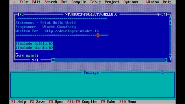 How do I install Turbo C C++ on Windows 10? смотреть онлайн