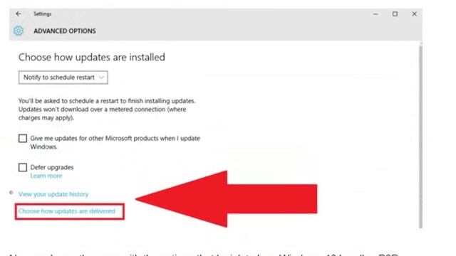 How to stop Windows 10 from using your PC's bandwidth to update strangers' systems смотреть онлайн
