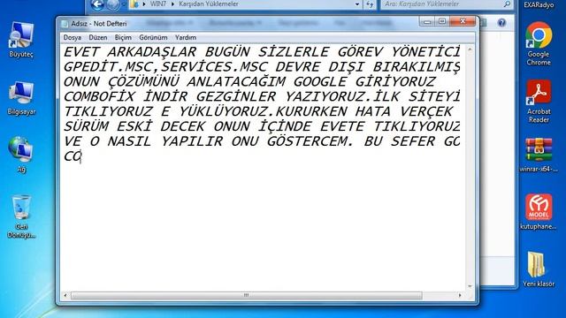 "Görev yöneticisi,gpedit.msc,services.msc devre dışı bırakılmış" hatasının çözümü смотреть онлайн