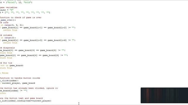 Make XOX game with python смотреть онлайн