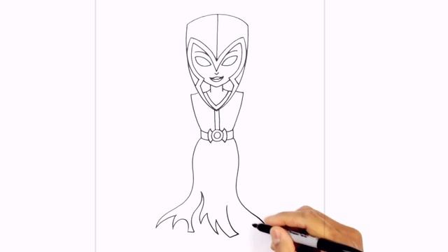 How to Draw Clash Royale | Night Witch смотреть онлайн