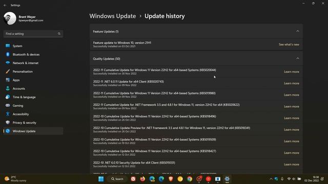 UPDATE Microsoft will lift the Windows 11 22H2 game issue safeguard hold in mid-December for all смотреть онлайн