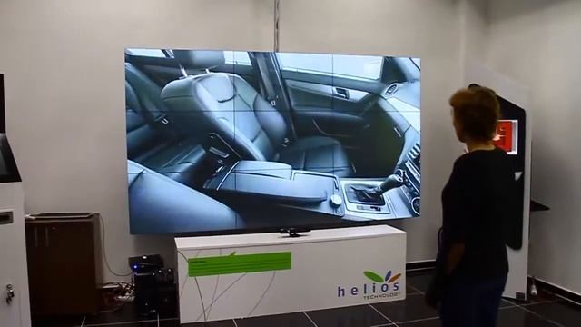 Helios Interactive Shop Window with Kinect смотреть онлайн