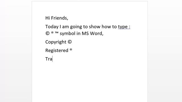 How to type copyright symbol, Registered Symbol, Trademark Symbol, смотреть онлайн