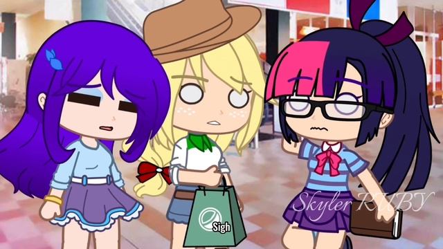 Only your soulmate can see you❤️||Rarijack Equestria girls||🦄 смотреть онлайн
