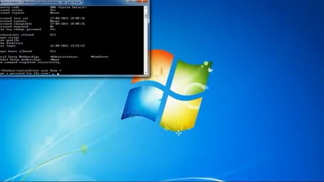 HOW TO CHANGE ADMIN PASSWORD USING CMD смотреть онлайн