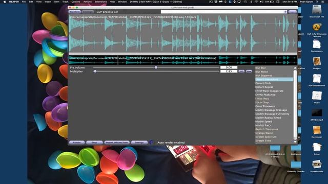 CDP Extension for Reaper Daw in Action Composers Desktop Project смотреть онлайн
