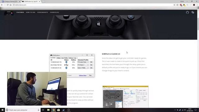Video Cast #1 - Dualshock 4 no Windows смотреть онлайн