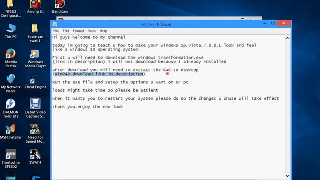 HOW TO MAKE YOUR WINDOWS XP LOOK AND FEEL LIKE A WINDOWS 10 100% REAL смотреть онлайн