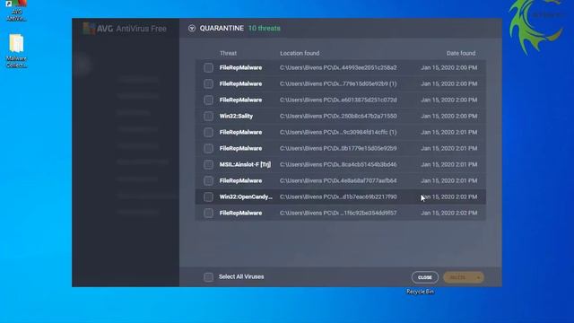 AVG Antivirus VS Malware Test 2020 смотреть онлайн