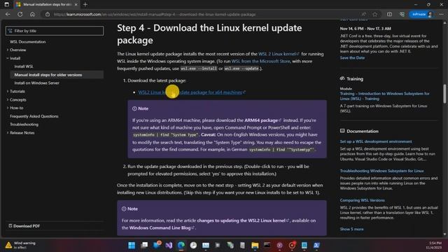 WSL 2 installation on Windows 11 смотреть онлайн