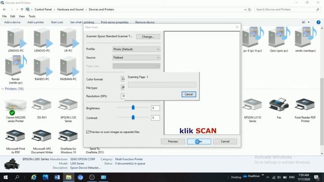 CARA MUDAH!! SCAN BERKAS DENGAN WINDOWS 10 DAN PRINTER EPSON смотреть онлайн