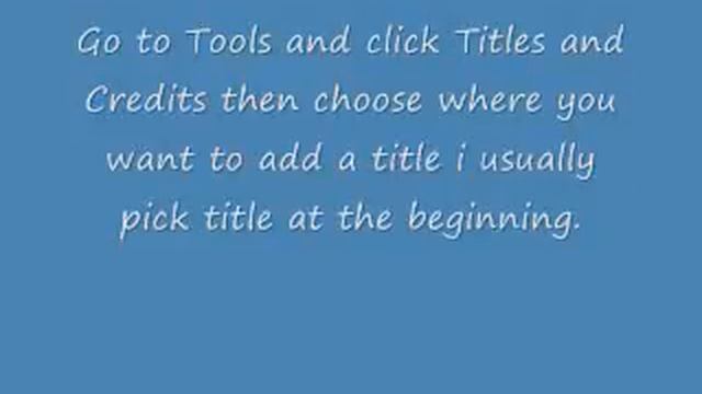 How to make video on windows movie maker.wmv смотреть онлайн