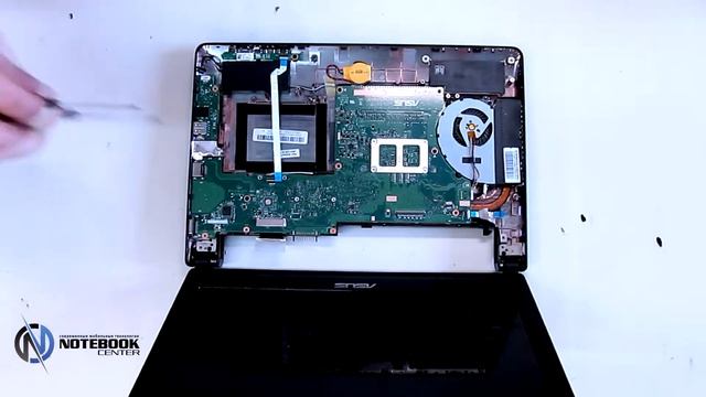 ASUS X301A - Disassembly and cleaning смотреть онлайн