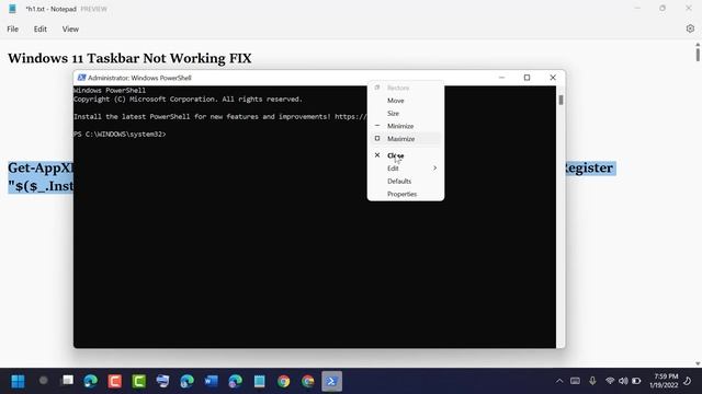Windows 11 Taskbar Not Working FIX смотреть онлайн
