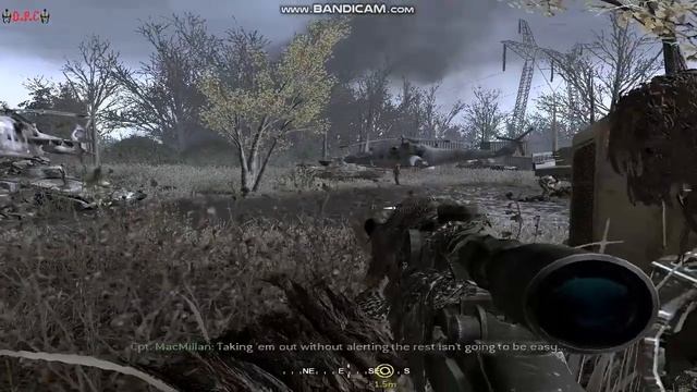 Call of duty 4:modern warfare - All Ghillied Up смотреть онлайн