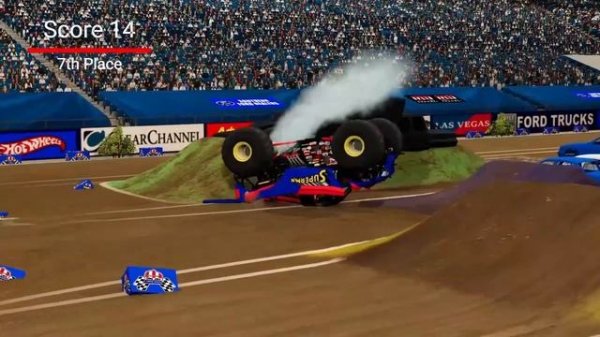 14 Truck Freestyle| Monster Jam Pontiac Silverdome 2006 | BeamNG.Drive Monster Jam