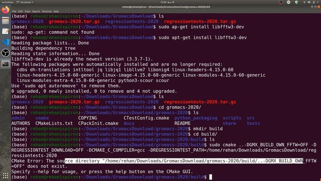 Installation of GROMACS for MD Simulations - Quick and Easy way смотреть онлайн