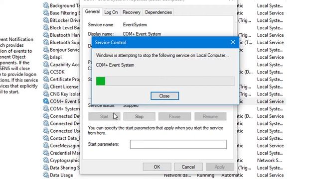 Fix “Failed to Connect to a Windows Service” In Windows 10 смотреть онлайн