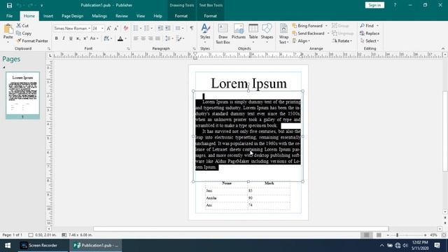 Copy shortcut key in MS Publisher смотреть онлайн