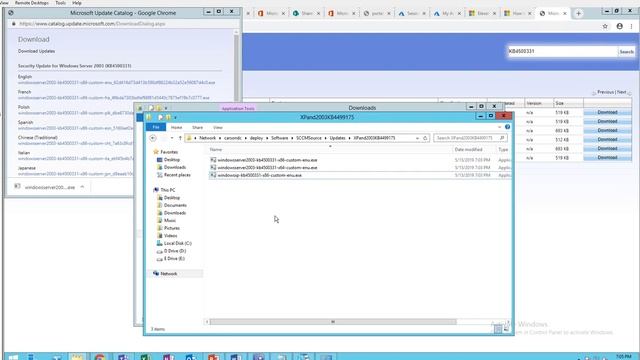 Deploy KB4499175 critical Remote Code Execution vulnerability to Server 2003 and XP смотреть онлайн