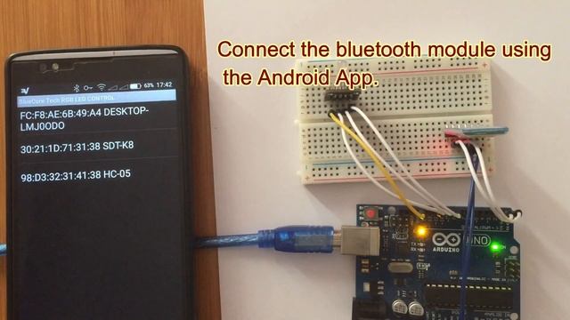 ARDUINO RGB LED BLUETOOTH CONTROL USING ANDROID смотреть онлайн