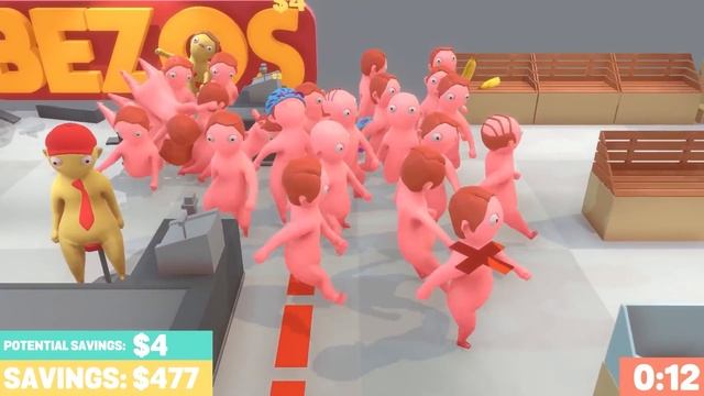 GAME MACAM APA INI !!!! TAPI KOK LUCU !!!! - Eat The Rich смотреть онлайн